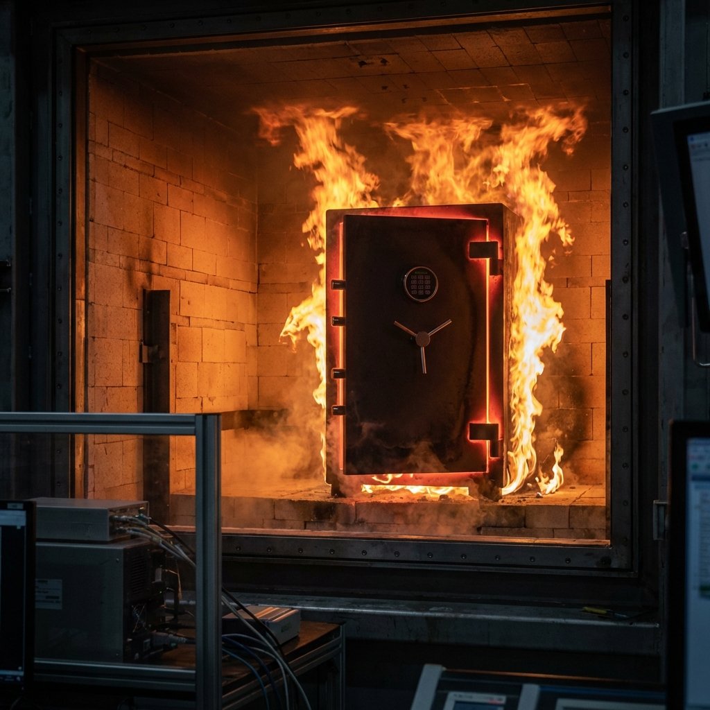 Yangına dayanıklılık testi laboratuvar ortamı